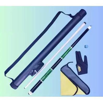 Set Paket Lengkap Tongkat Stik Stick Tas Glove Billiard Biliard Import