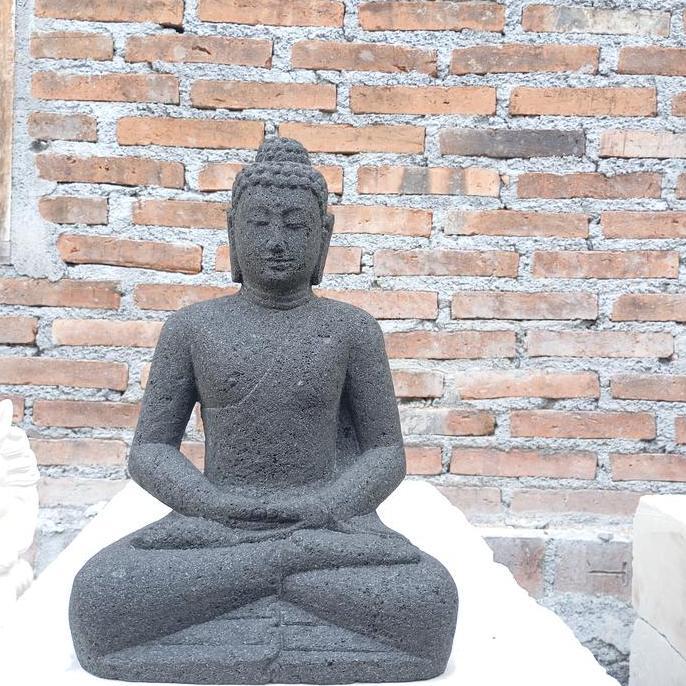 Terlaris Patung Buddha Batu Merapi