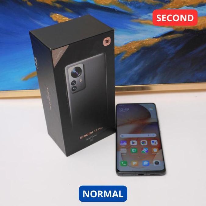 Terlaris Xiaomi Mi 12 Pro 12/256 Gb Hp Second Original Sinar Mutiara Cell