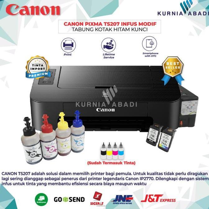 New- Printer Canon IP 2770 IP2770 Inkjet + Infus Tabung