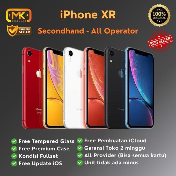 Terlaris Iphone Xr 256Gb Second Original