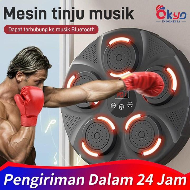 Music Boxing Machine Samsak Musik Samsak Dinding Kotak Musik Tinju