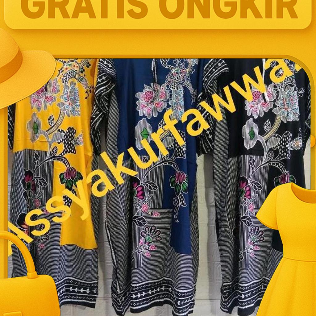 Daster Batik Elok Model Kimono Jepang