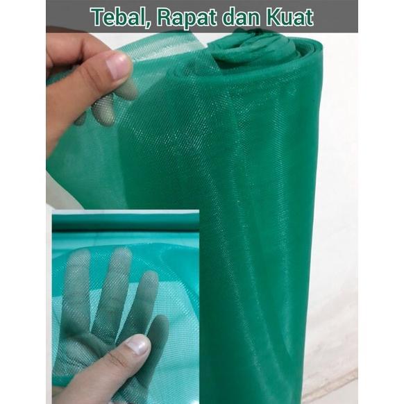 Bisa Cod Jaring Waring Kasa Hijau/Insect Net/Jaring Kandang Bsf/Jaring Magot/Jaring Keramba Ikan/Jar