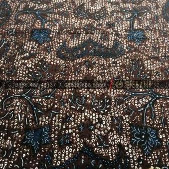 Kain Batik Tulis Jogja Wahyu Tumurun Klasik Hitam