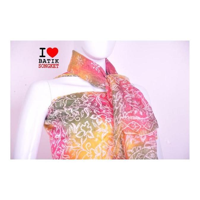 sutra long dress motif 27 gamis abaya scarf jilbab bahan kain batik