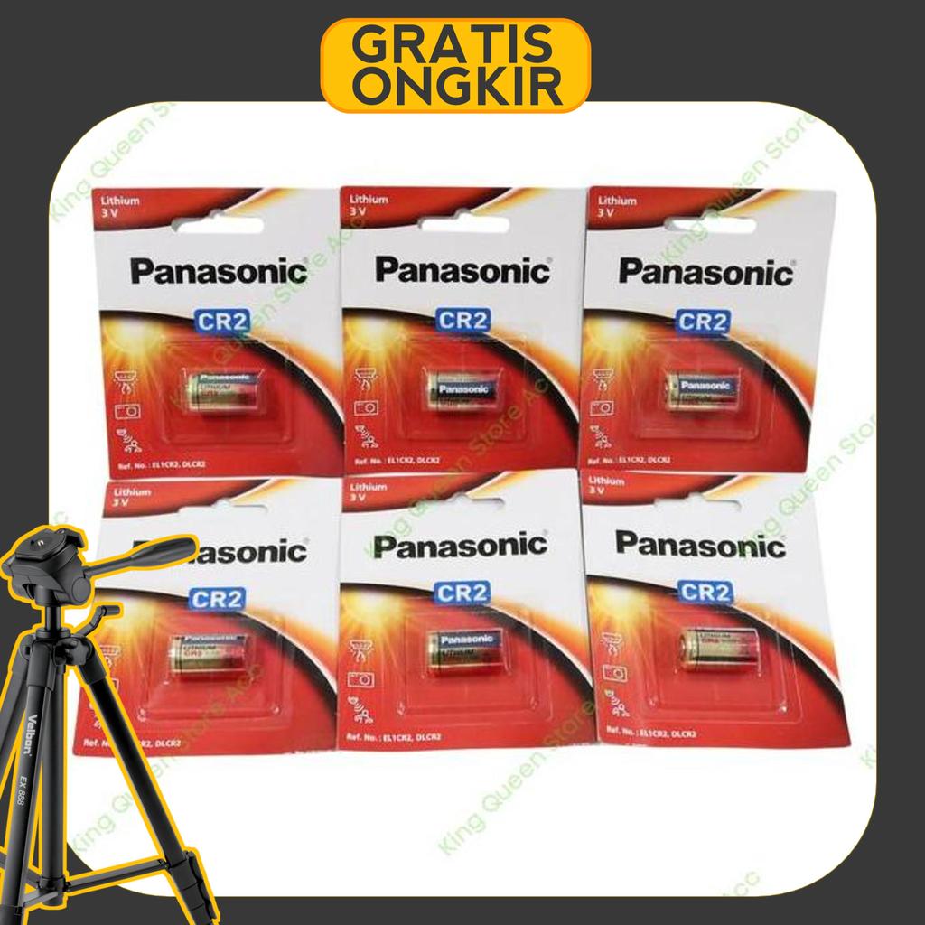 Baterai Panasonic Cr2 / Baterai Lithium Power Panasonic Cr 2 - Asli
