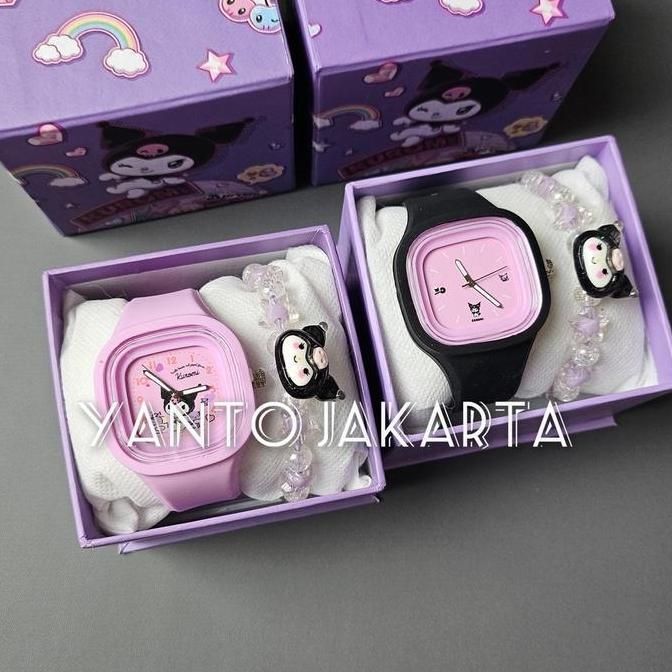 KADO - Jam tangan anak perempuan free gelang