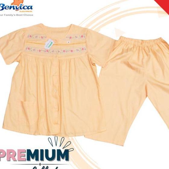 BAJU TIDUR SETELAN 3/4 XL KATUN PREMIUM YUMICO - A