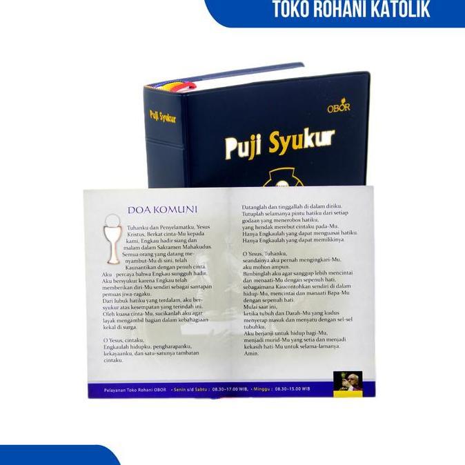 PUJI SYUKUR UKURAN BESAR VERSI BARU / BUKU PUJI SYUKUR KATOLIK