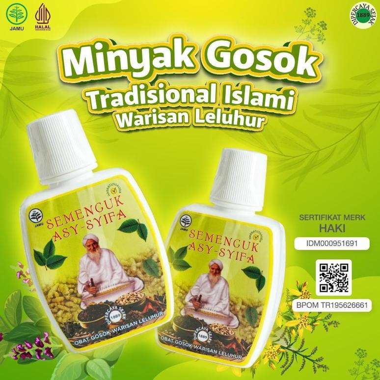 XYSANAK_45 - MINYAK PIJAT SEMENGUK ASY-SYIFA - MINYAK GOSOK HERBAL