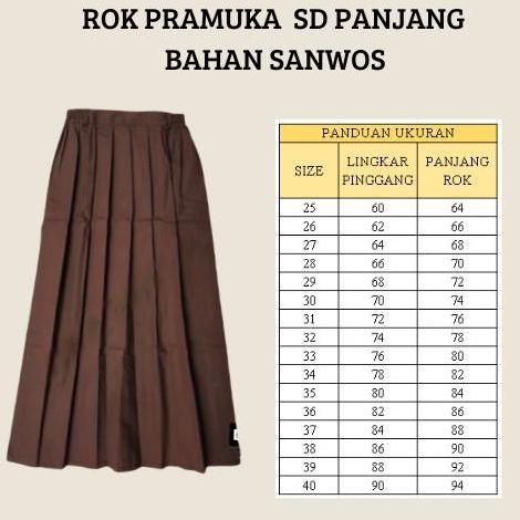 New- ROK PRAMUKA SEKOLAH SD SANWOS (BAHAN LICIN)