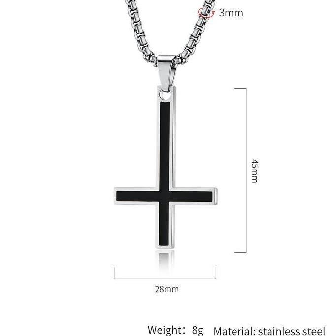 KALUNG SALIB ST PETRUS (SALIB TERBALIK) / KALUNG SALIB ANTI KARAT