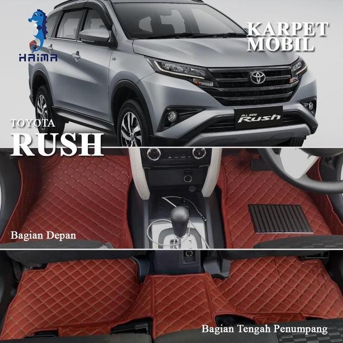 Promo Haima Karpet Mobil Toyota Rush 2018-2020 Full Bagasi Diskon