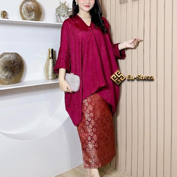 1 SET SONGKET LILIT + BLOUSE KAFTAN VISCOSE ARUNA