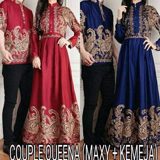 BATIK MUSLIM QUEENA COUPLE BATIK QUEENA SARIMBIT