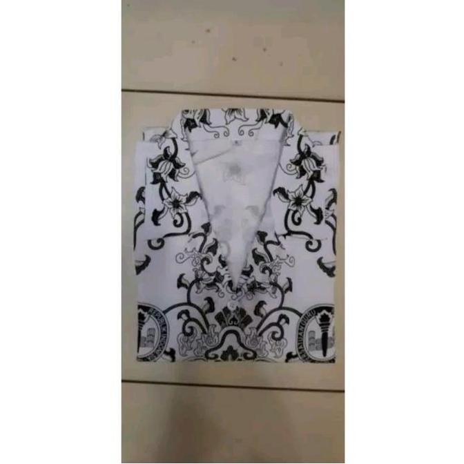 seragam batik PGRI wanita dan pria UK.M.L.XL.XXL