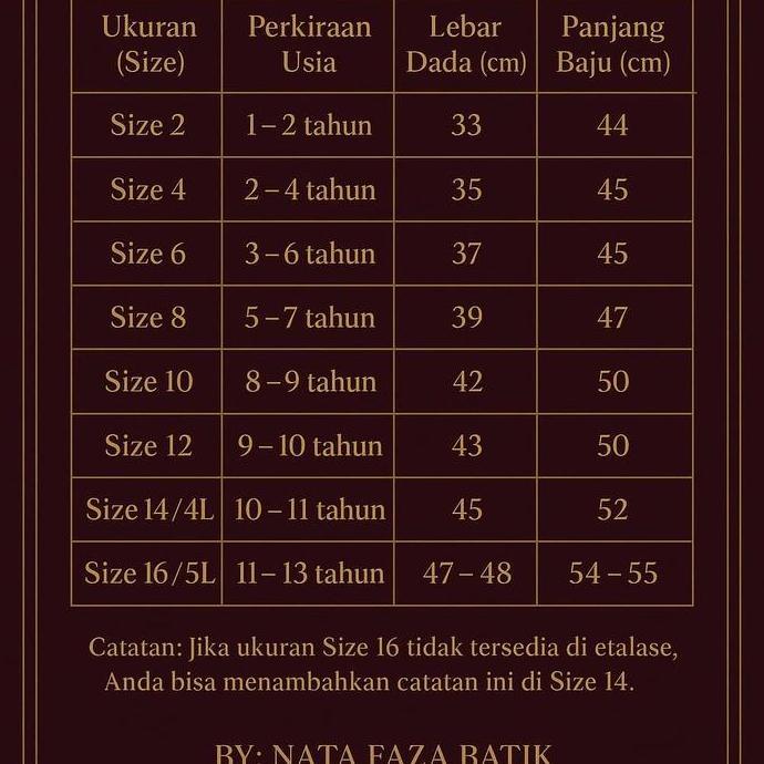 KUALITAS TERBAIK  Cokelat Bata Batik Couple Katun Ayah Anak Motif Geometris Elegan Baju Sarimbit Kel