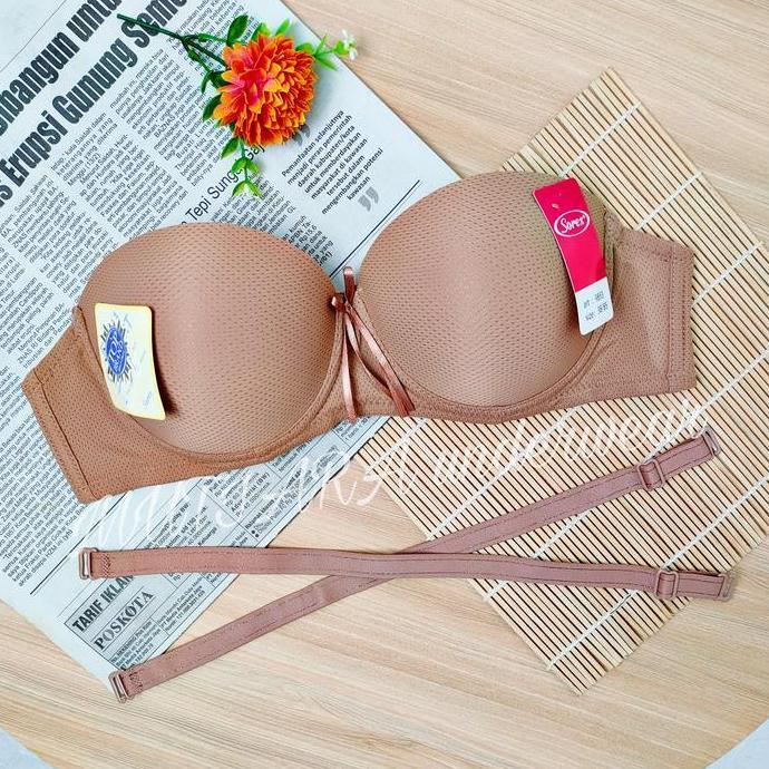 Murah Bra Kawat SOREX 9853 Cup Setengah/Half Cup Bra SOREX Size 32-38 Cup A-B/Bra Katun Sorex Berpor