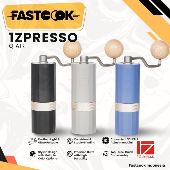 Grinder Kopi 1ZPRESSO Q Air Coffee Grinder Manual Terlaris