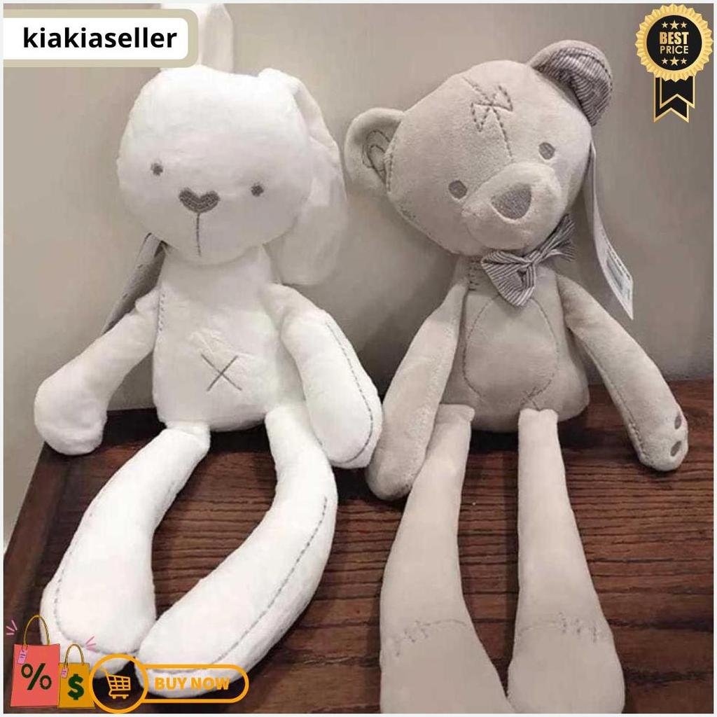 35Cm Boneka Kelinci Ballerina Lucu Plush Doll Rabbit Bunny Boneka Kelinci Gajah Beruang Mainan Bayi 