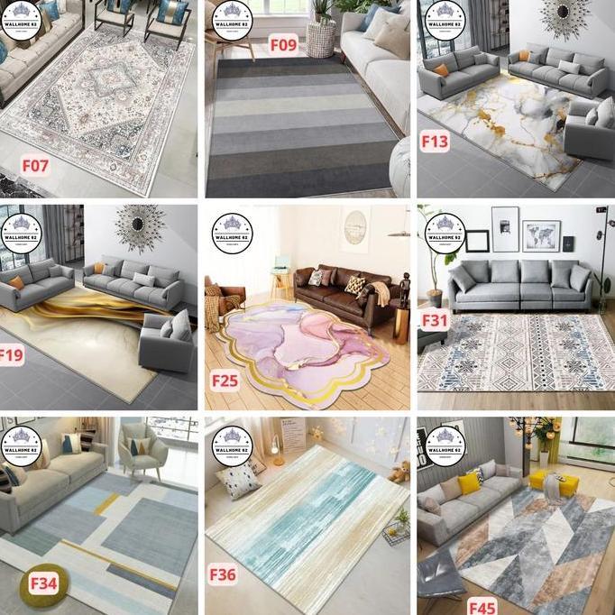 Karpet WallHome 100x150 Polyester Motif