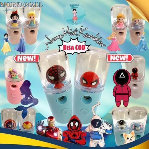 Cuci Gudang Nano Spray Mini Karakter/Nano Mist Spray Portable/Nano Spray Pelembab Wajah Dan Disinfek