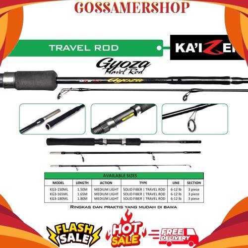 New Rod Spinning Kaizen Gyoza Travel Rod