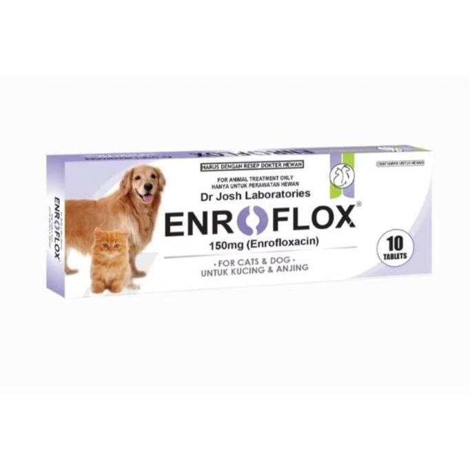 Best In Show Enroflox 10tabs - Obat Antibiotik Anjing & Kucing