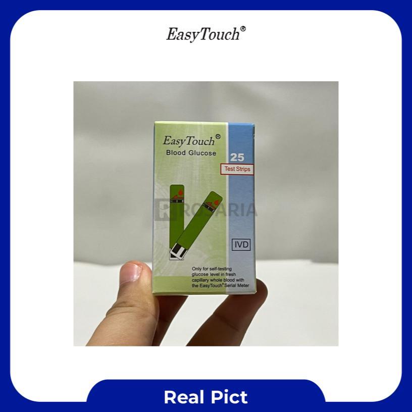 Strip Gula Darah Easy Touch Stik Gcu Glucose Tes Gula Darah Ready Stok
