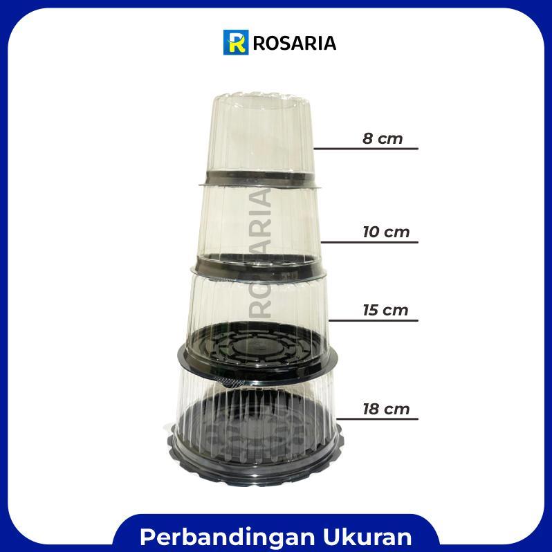 [ 10 Pcs ] Mika Ct Bulat 18 Mmp Cake Tray Tumini Tart Trend