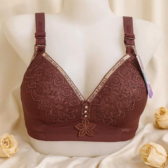 Murah Bra Piaoli 1006 Bh Cantik Kait 3 Busa Sedang Tanpa Kawat Cup C Bh Wanita Dewasa Non COD