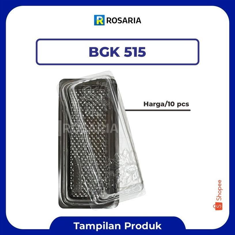 [ 10 Pcs ] Mika Bgk 515 Merk Mmp Plastik Cake Kue Jajan Stok Baru
