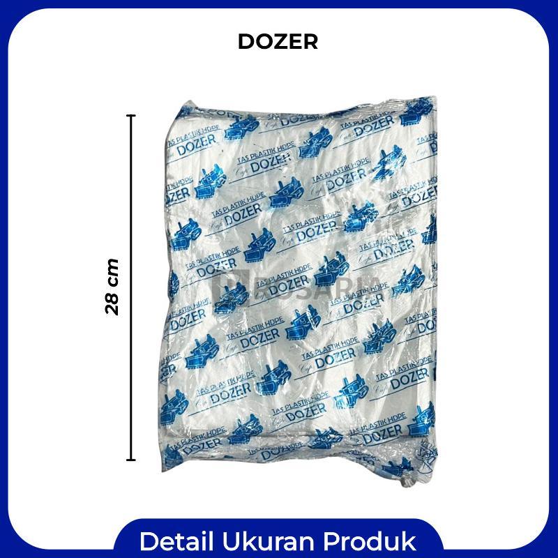 Kresek Uk. 28 Bening Merk Dozer Kantong Plastik Serbaguna Multifungsi Trend