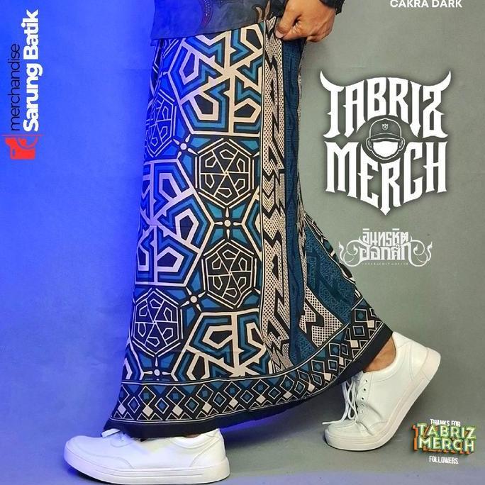 Miliki Sarung Batik Cakra Dark Original Pekalongan Pria/Wanita Exclusive Hand Made Kekinian Bahan Ka