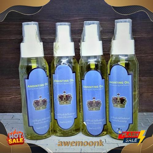 Teratas Minyak Urapan Spray Wangi 100 Ml Anointing Oil Suci Profetik Bahtera Mahanaim Untuk Doa Doli