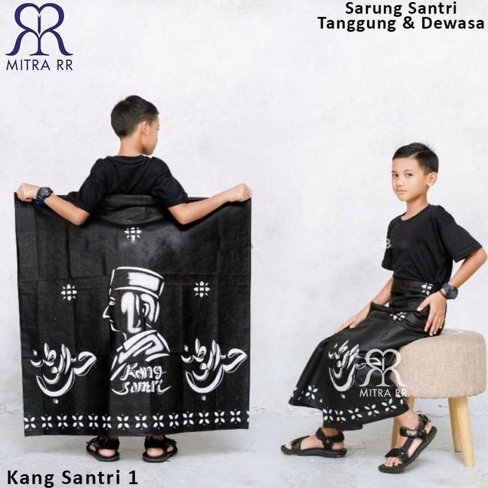 Miliki Mitrarr Sarung Santri Batik Pria Wanita Katun Goyor Sarung Anak / Dewasa