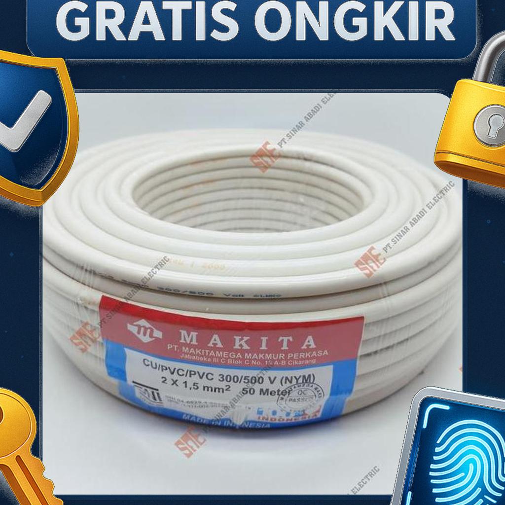 Kabel Nym Makita 2X1.5 Roll