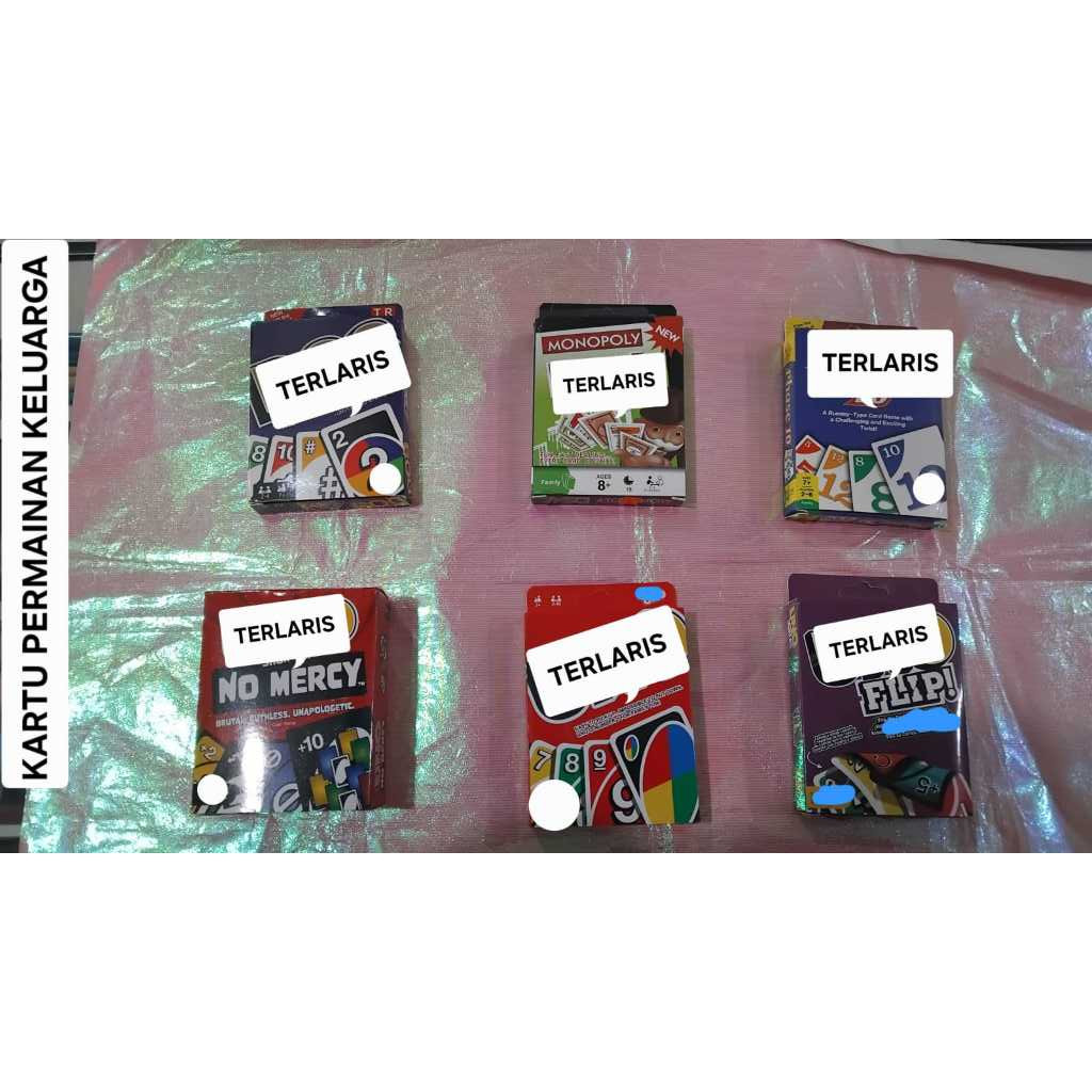 PYATK KARTU MAINAN ANAK / KARTU MAINAN ANAK KARAKTER / MAINAN KARTU UNTUK KELUARGA