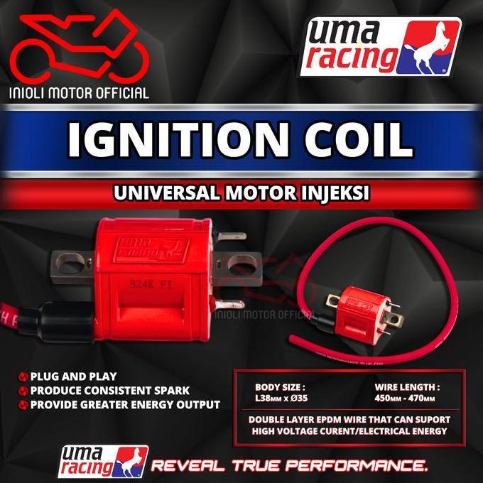 KOIL COIL KUIL UMA RACING AEROX NMAX LEXI XMAX MIO M3 FAZZIO FREEGO GEAR XRIDE SOUL GT 125 155 R15 O