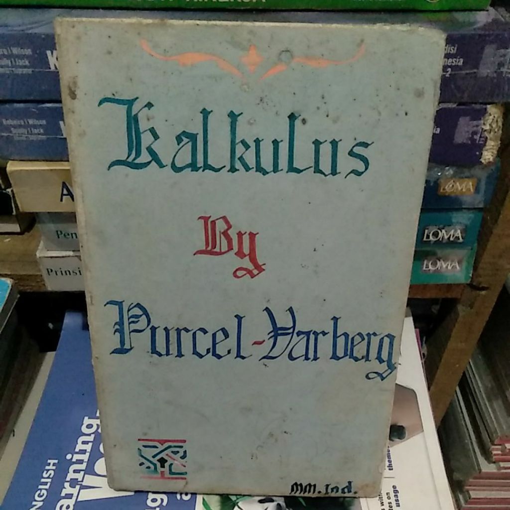 kalkulus dan geometri analitis jilid 2 edisi kelima Edwin j.Purcell buku bekas
