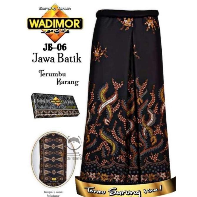Spesial Sarung Wadimor Jawa Batik Favorite Muslim Pria Dewasa Santri Kain Tenun Lembut Nyaman Motif 