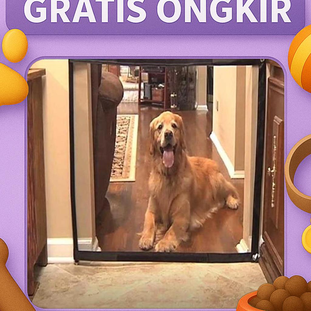 Pagar Penghalang Pembatas Binatang Anjing Kucing