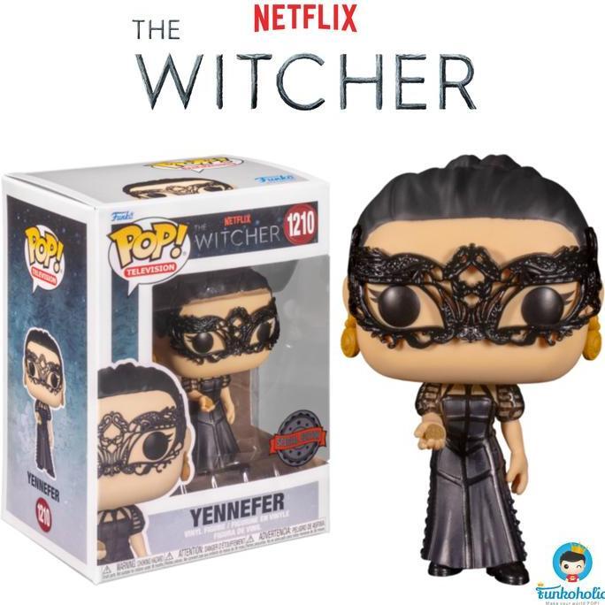 Funko Pop Television The Witcher - Yennefer With Lace Mask Exclusive