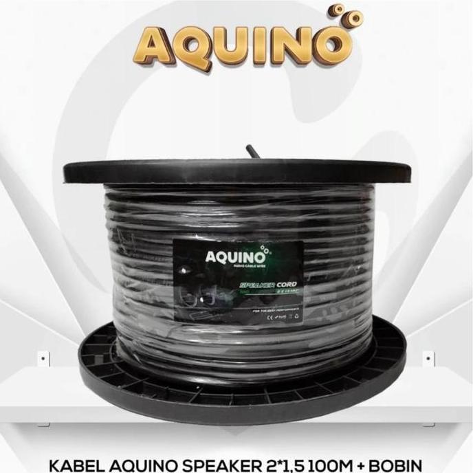 Kabel Speaker Audio 2X1,5 Aquino 1 Roll Kabel Mic Kabel Audio High Quality 1 Roll