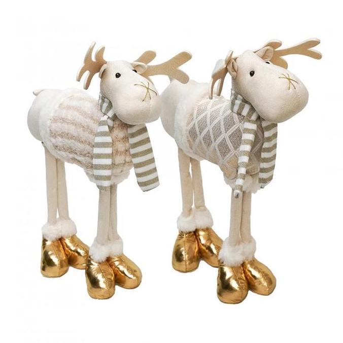 Boneka Natal Boneka Rusa Boneka Dekorasi Natal Boneka unik Boneka hias natal Rusa natal Boneka Plush