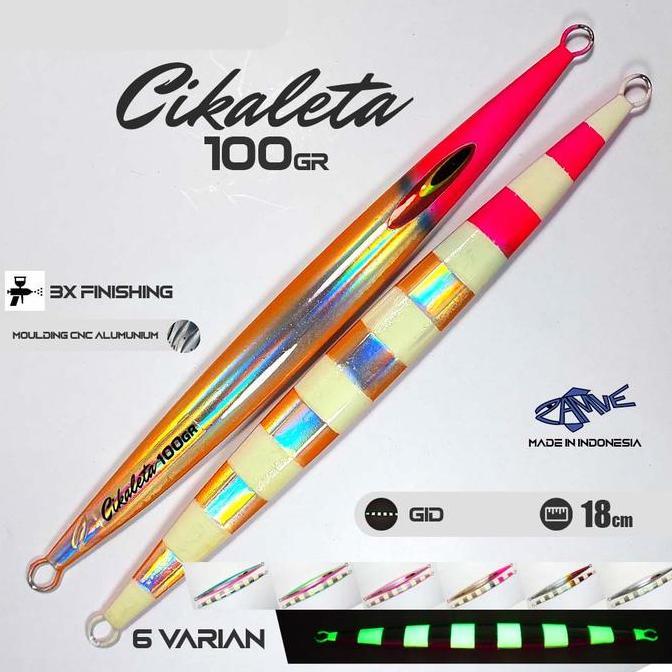 Metal Jig Zamve Cikaleta 100Gr Metal Jig 100Gr Metal Jig 100Gram
