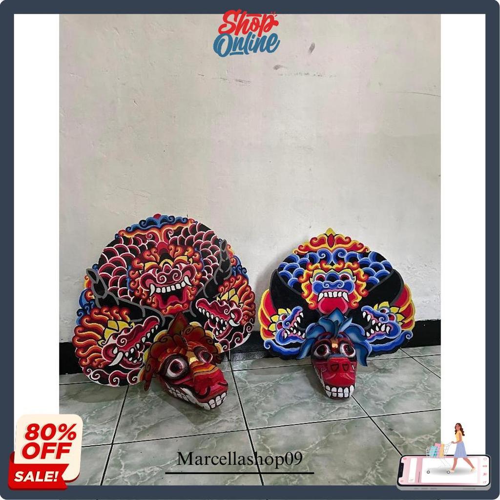 Barongan Caplokan Mainan Anak Dari Kayu Cod