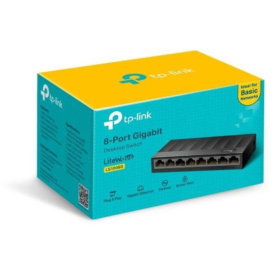 Tplink  LS1008G   8-Port Gigabit Desktop Switch