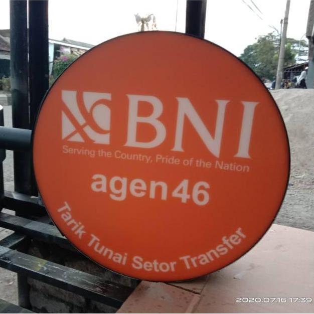 New- Neon Box Agen BRI BNI MANDIRI Dan Bank Lain